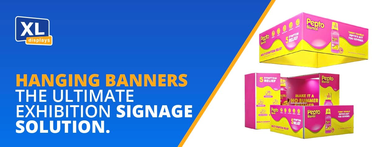 Introducing Hanging Banners: The Ultimate Exhibition Signage Solution