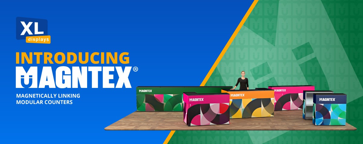 Introducing MAGNTEX® - The New Generation of Modular Magnetic Exhibition Counters